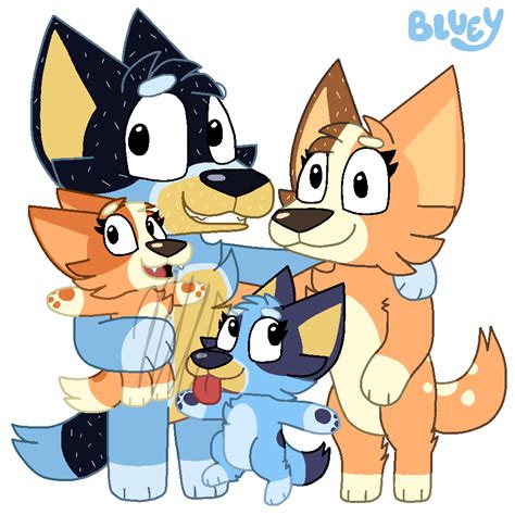 Pin by Maddie Mielke on Bluey in 2023 | Fan art, Furry art, Art