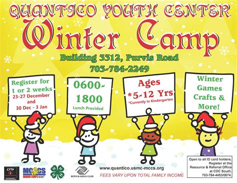 Youth Center Winter Camp | Winter camping, Camping activities ...