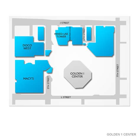 Golden 1 Center Parking Map - Maping Resources