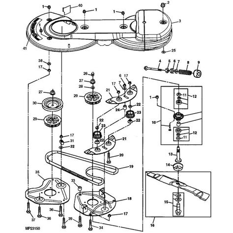 Understanding the Parts Diagram for Manual Steering in John Deere LT155