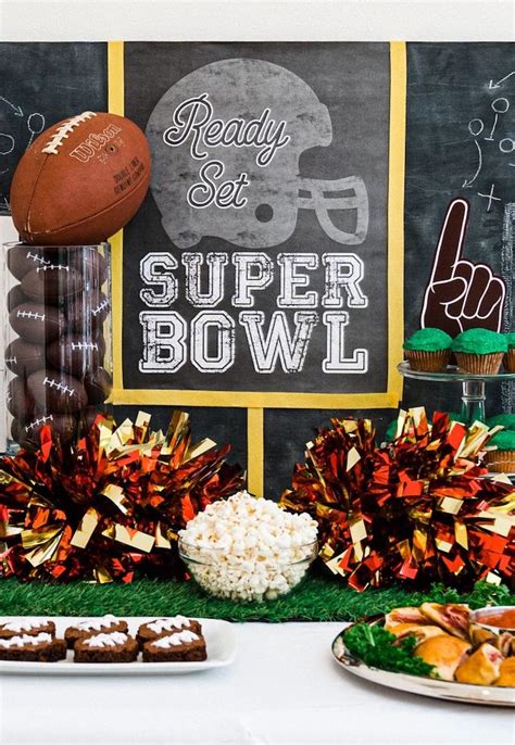 Kara's Party Ideas Super Bowl Football Fun Party | Kara's Party Ideas