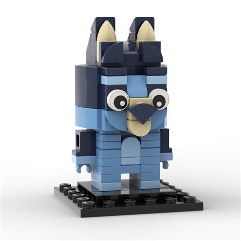 LEGO MOC Bluey Brickheadz - Miniature Scale by custominstructions ...