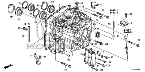 Honda Fit Hanger, transmission - 21231-RG5-010 | Norm Reeves Honda ...