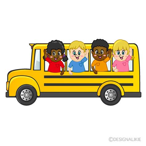 School Bus Kids Clip Art