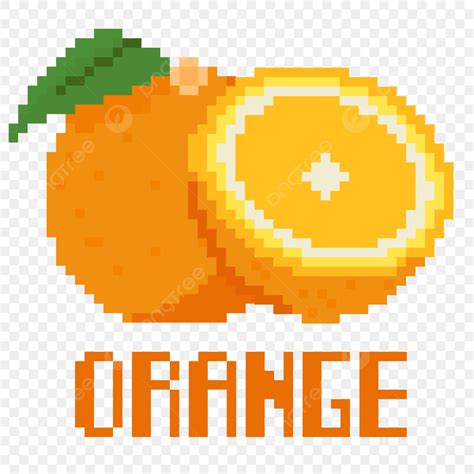 Frutas Naranjas En Estilo Pixel Art PNG , Pixel Art, Fruta, Naranja PNG y PSD para Descargar ...