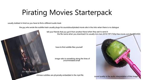 Pirating Movies Starterpack : r/starterpacks