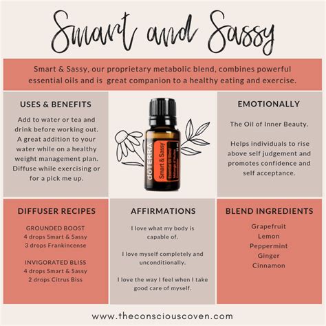 All About Smart & Sassy Essential Oil // Uses & Benefits of Slim & Sassy // How to use Smart ...