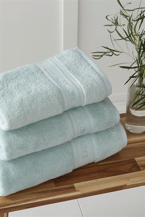 Buy Laura Ashley Luxury Cotton Embroidered Towel from the Laura Ashley ...