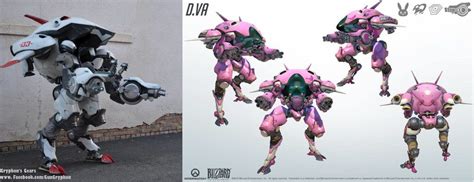 Dva Meka Cosplay from Overwatch by GunGryphon Dva Mech, Mighty Machines, Used Engines, Canon ...