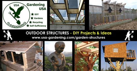 Garden Structures Projects & DIY Ideas - DIY Outdoor Structures