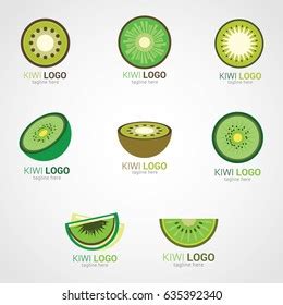 Kiwi Logo Design Template Vector Illustration Stock Vector (Royalty Free) 635392340 | Shutterstock