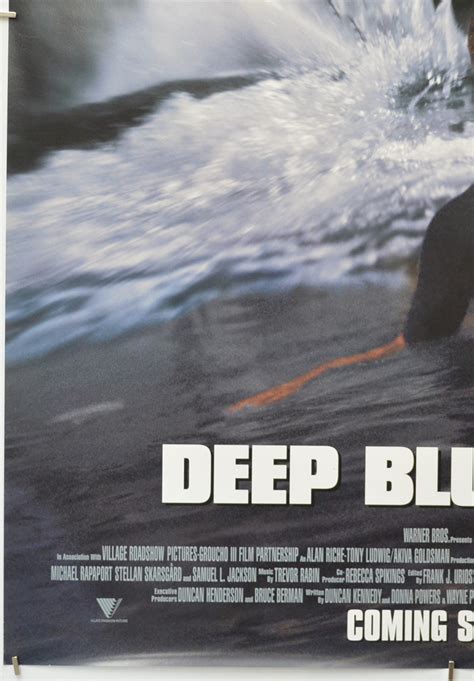 Deep Blue Sea - Original Movie Poster