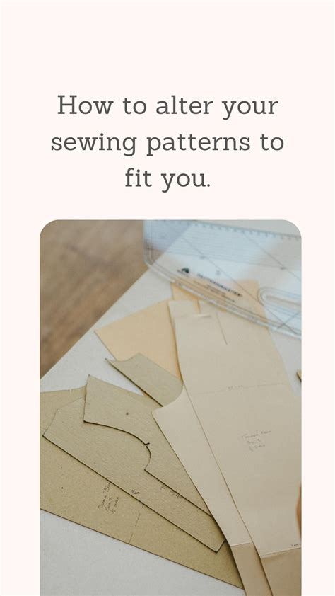 How to alter your sewing pattern to fit you sewing pattern alterations ...