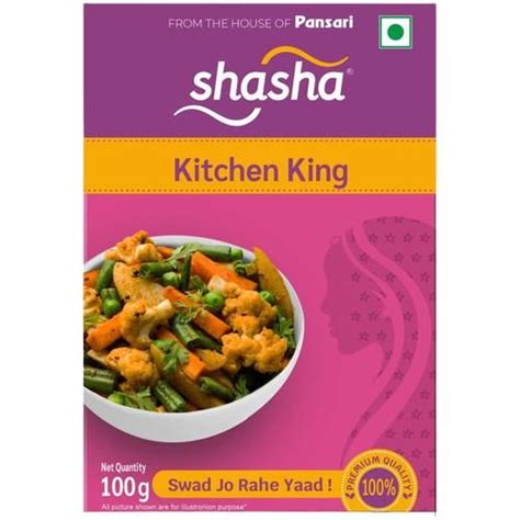 Buy SHASHA Kitchen King Masala - Premium Quality, Aromatic Spice Blend Online at Best Price of ...