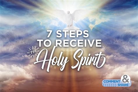 7 Steps To Receive the Holy Spirit - KCM Blog