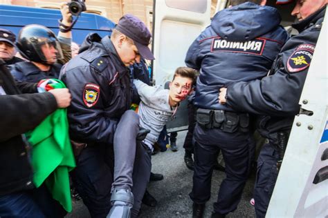 Russia arrested LGBTQ activists protesting treatment of gay men in Chechnya - Metro Weekly