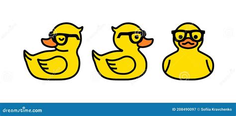 Duck With Sunglasses Clipart Png