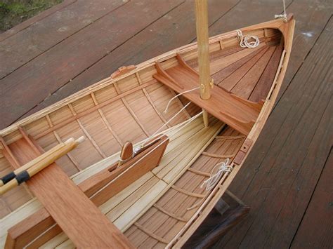 Wooden boat model - FineWoodworking