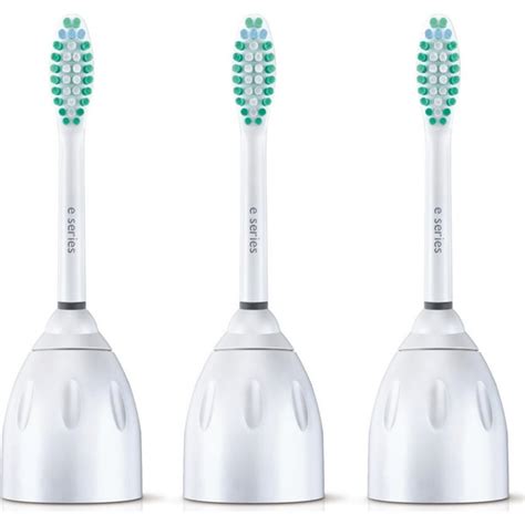 Philips Sonicare E-Series replacement toothbrush heads, HX7023/64, 3-pk ...