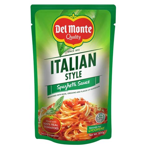 Del Monte Italian Style Spaghetti Sauce 900g | Lazada PH