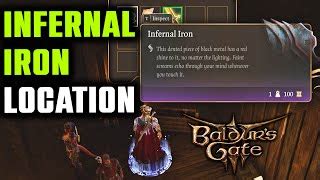 Infernal Iron Location Guide Baldur S Gate 3 How To Find Infernal Iron Shark R Mp3 Music & Mp4 ...