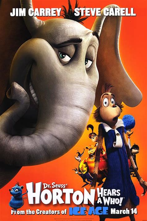 Horton Hears a Who! | Horton hears a who, Jim carrey, Animated movie posters