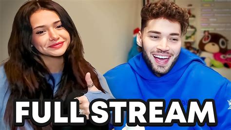 Adin Ross First Stream with His NEW Girlfriend!