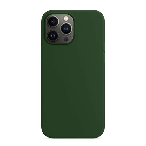 Apple iPhone 13 Pro Max Silicone Case -Green - baahy.com