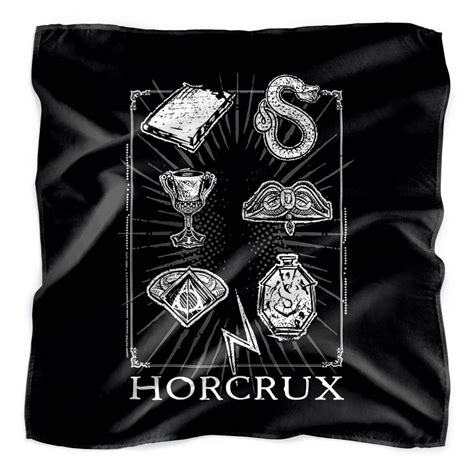 Harry Potter Horcrux Symbols Bandana (21 in x 21 in) - Walmart.com