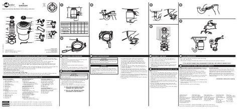 InSinkErator Food waste disposers installation guide