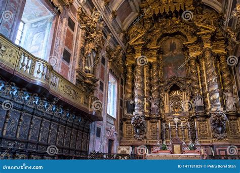 Interior of Se Cathedral in Porto City in Portugal Editorial Stock Image - Image of landmark ...