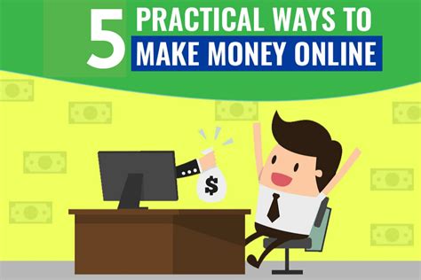 5 practical ways to make money online