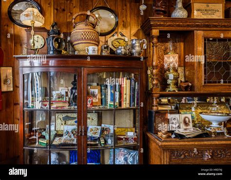 Antiquities shop interior. The vintage store sells various antiques Stock Photo, Royalty Free ...