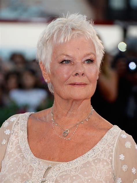 15 Doubts About Judi Dench Hairstyle You Should Clarify | judi dench ...