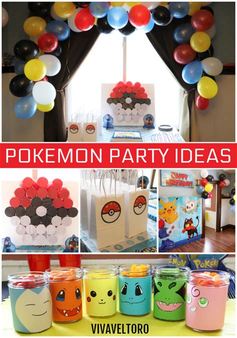 Pokemon Party Ideas - Viva Veltoro