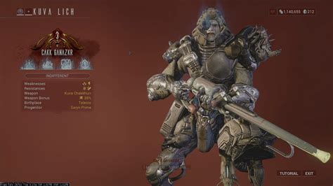 Phantasm's Kuva Lich Trading Page - Trading Post - Warframe Forums