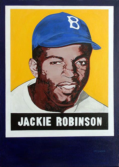 JACKIE ROBINSON BASEBALL CARD