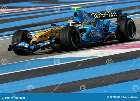 F1 2006 - Fernando Alonso Renault Editorial Stock Photo - Image of ...