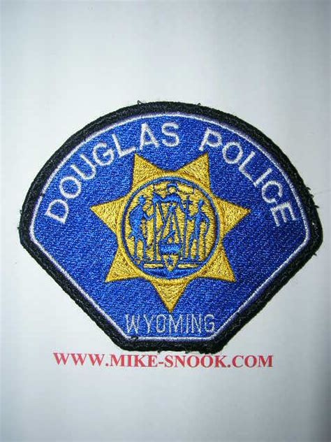 Mike Snook's Police Patch Collection - State of Wyoming