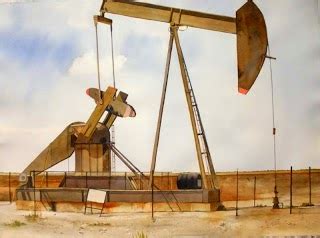 Artists Of Texas Contemporary Paintings and Art: Oilfield Icon