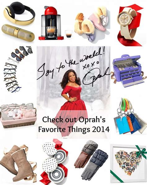 Oprah's Favorite Things for 2014