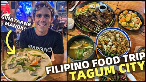 TAGUM CITY FOOD TRIP - New Filipino Restaurant With Delicious Chicken! (Davao Mindanao) - YouTube