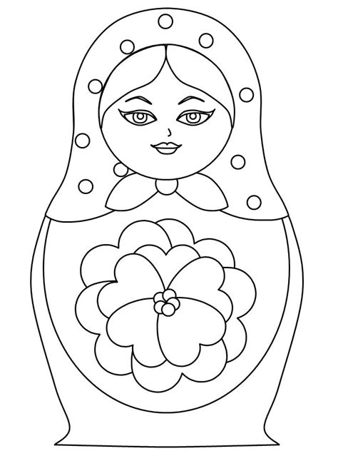 to color | Matryoshka.Russian nesting doll | Pinterest | Dolls, Matryoshka doll and Coloring books