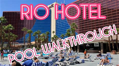 RIO HOTEL POOL WALKTHROUGH 2022 | POOL SEASON ALMOST HERE - YouTube