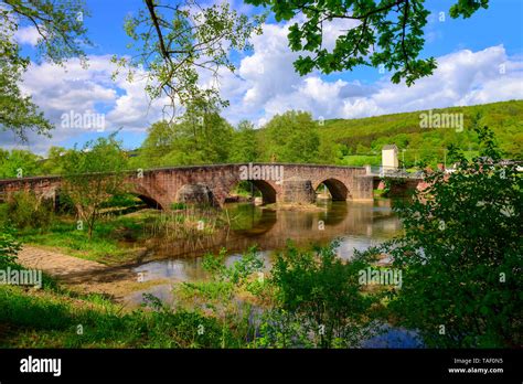 Bridge over saale river hi-res stock photography and images - Alamy