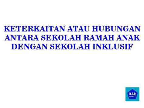 Hubungan antara Sekolah Ramah Anak dengan Sekolah Inklusif - Dokumen ...