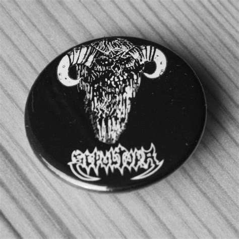 Sepultura - Logo & Skull (Badge) | Todestrieb