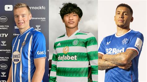 Scottish Premiership: New home strips for 2022/23 campaign revealed ...