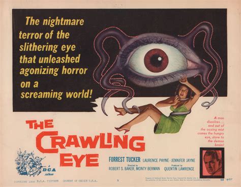 The Crawling Eye Original 1958 U.S. Title Card - Posteritati Movie Poster Gallery