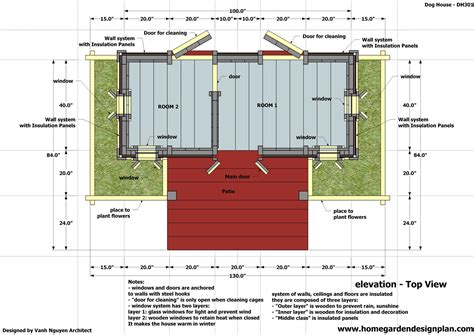 2 Dog House Plans Free PDF Woodworking